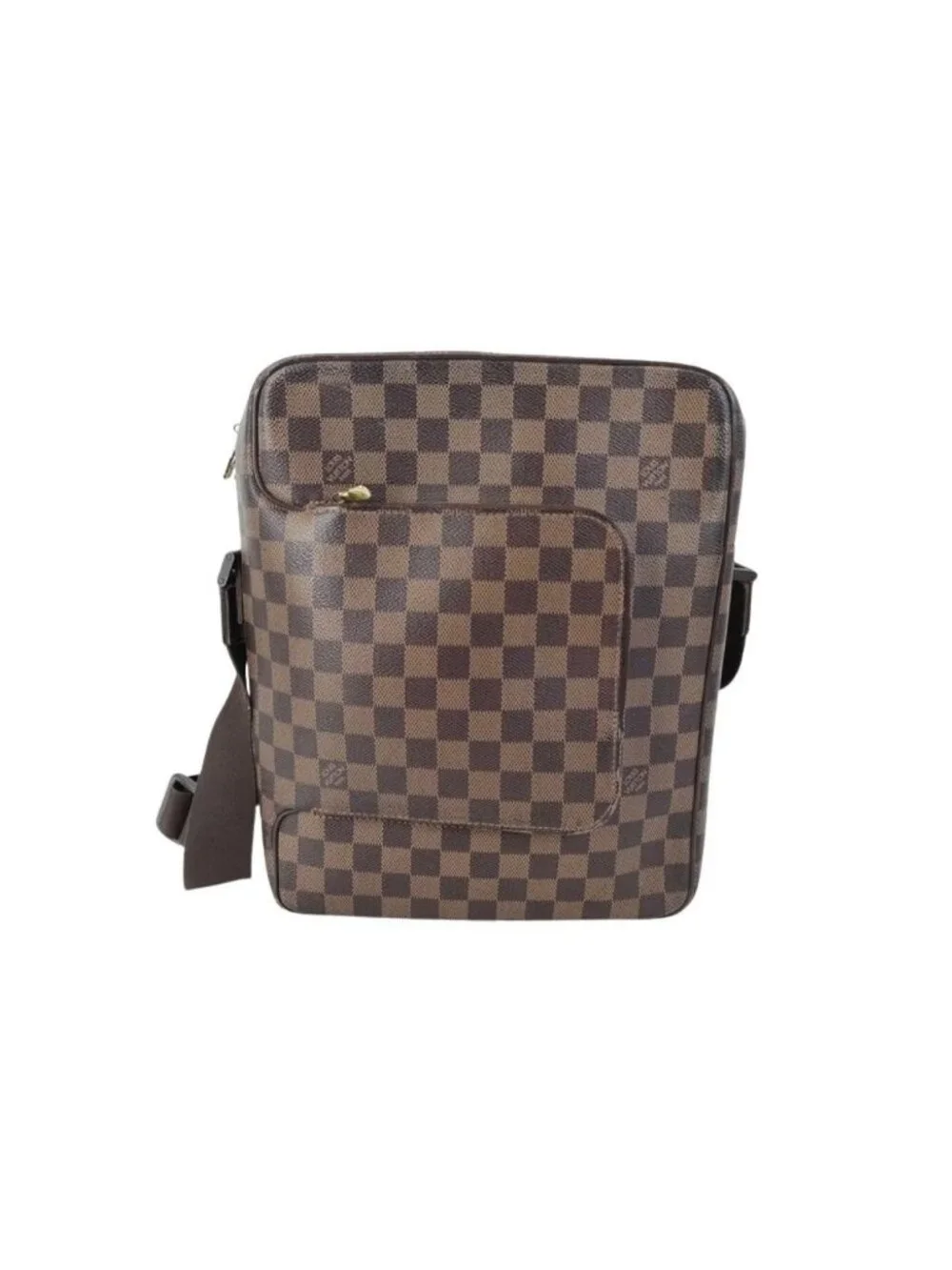 Louis Vuitton Shoulder Bag Olaf GM Ebene Damier